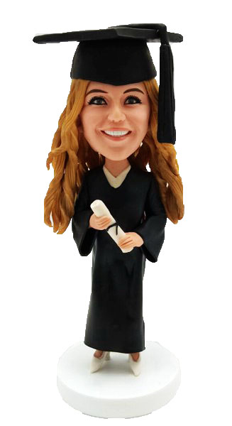 Custom Bobbleheads Graduation Personalized Bobble Head Figurines