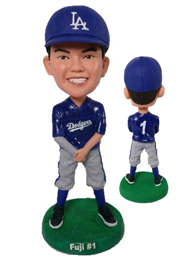 Custom Custom Bobbleheads Create Your Own Los Angeles Dodgers Baseball