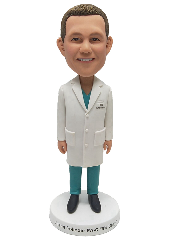 Custom Doctor Bobblehead Personalized Gifts for Doctors & Healthcare Professionals