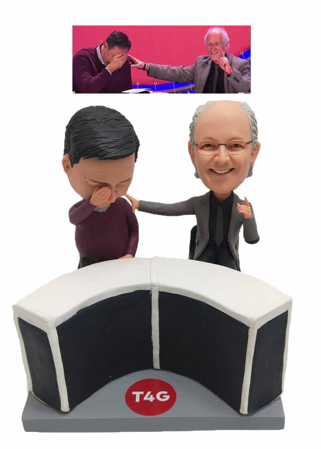 Custom Bobbleheads Personalized Bobble Heads Television Presenters