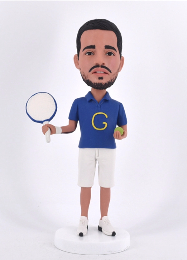 Custom Bobbleheads Male Tennis fans/player