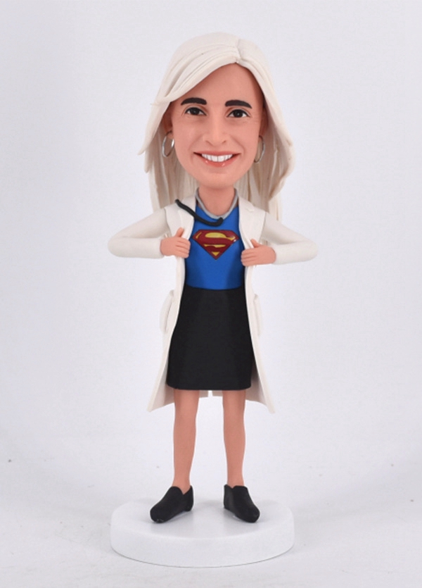 Custom Custom bobblehead Female doctor/nurse graduation Bobble heads