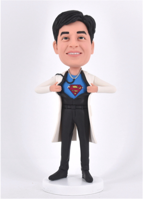 Custom Bobbleheads Superman Bobbleheads Gifts for Doctor/Nurse