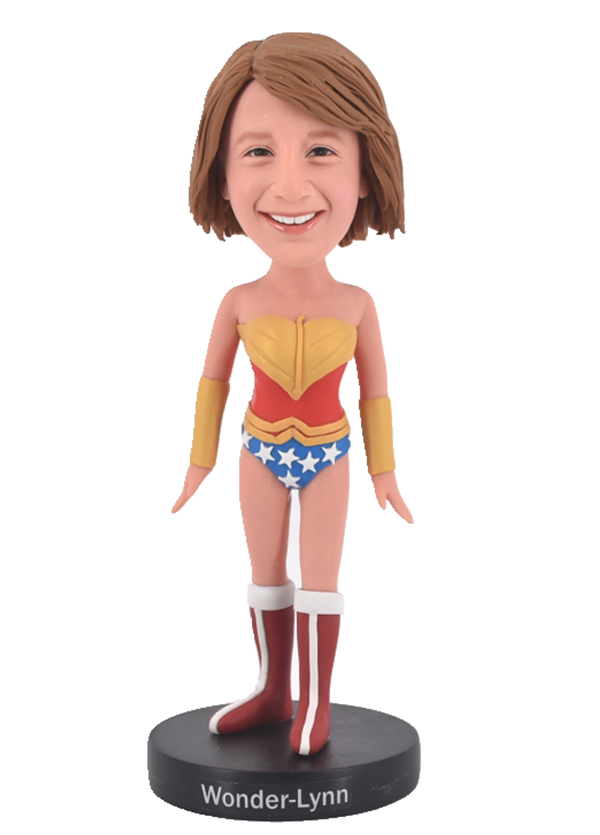 Custom Bobblehead Supewoman Super Wife Super Mon Bobbleheads Birthday Gifts For Lady