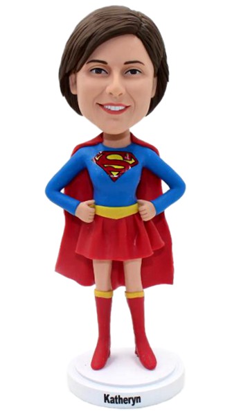 Personalized Bobbleheads Super Mon super Lady Mother's Day Gifts Mum