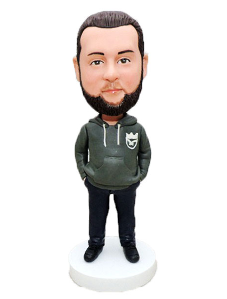 Personalized Bobblehead Customized Bobbleheads Casual Man