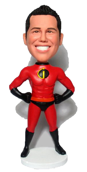 Personalized Bobbleheads Superman Father's Day Gifts For Dad Husband